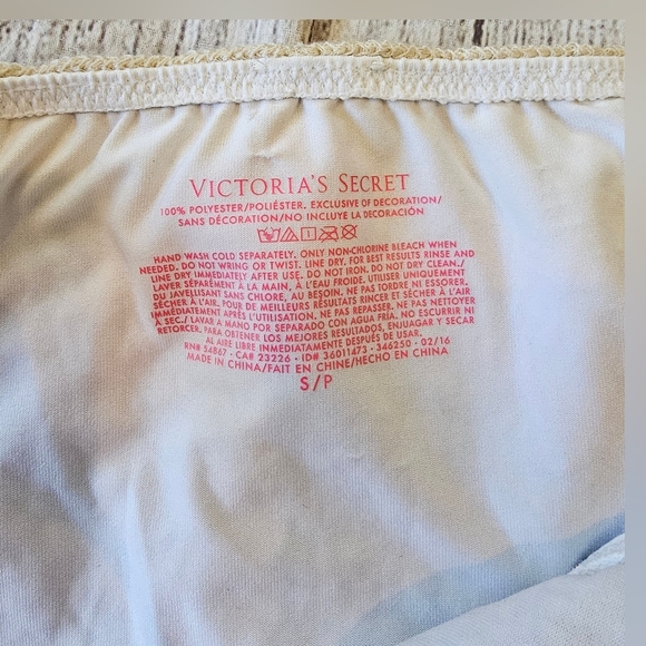 Victoria's Secret Size Small New w Tag Crochet Bikini Bottom Side Ties Multicolo - Picture 4 of 8